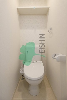 【トイレ】 | CB箱崎フレーシア(シービー箱崎フレーシア) | 清潔感のあるトイレです。