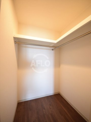 リバーガーデン福島　木漏れ日の丘の収納|リバーガーデン福島木漏れ日の丘　ウォークインクローゼット