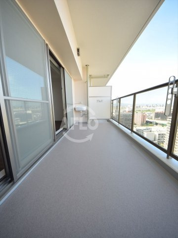 リバーガーデン福島　木漏れ日の丘のバルコニー|リバーガーデン福島木漏れ日の丘　バルコニー