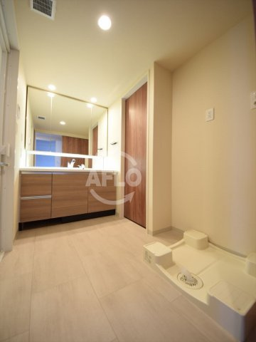 リバーガーデン福島　木漏れ日の丘の洗面所|リバーガーデン福島木漏れ日の丘　脱衣所