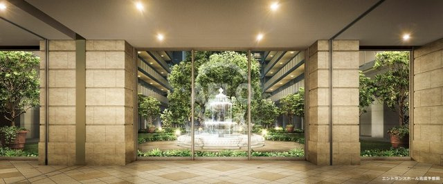 リバーガーデン福島　木漏れ日の丘のセキュリティ|リバーガーデン福島木漏れ日の丘　エントランスロビー