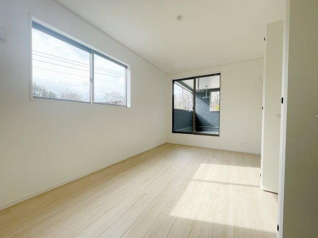 新築戸建・新築建売　白河市栄町　第一小・中央中の収納|主寝室もクローゼットが2つついているので使い勝手が良好です！