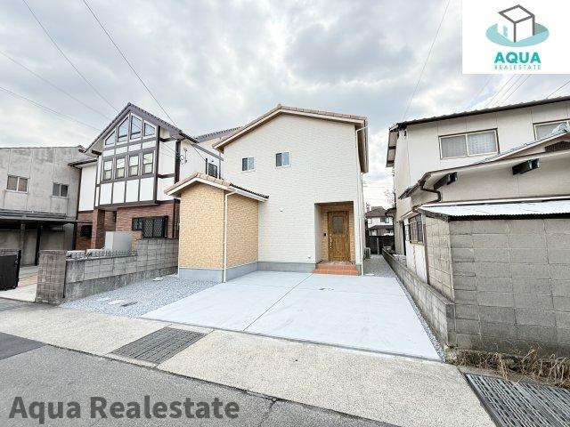 高松市木太町の新築一戸建の前面道路含む現地写真