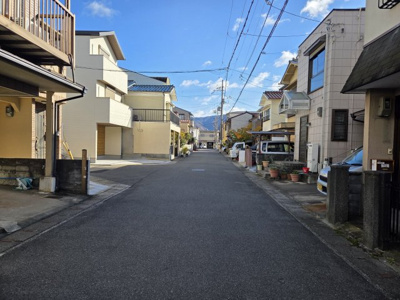 【前面道路含む現地写真】 | 山科区西野櫃川町　売地