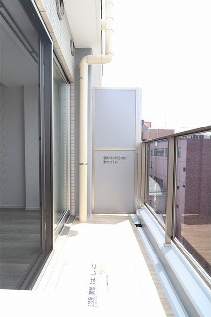 Ｃａｍｅｌｌｉａのバルコニー