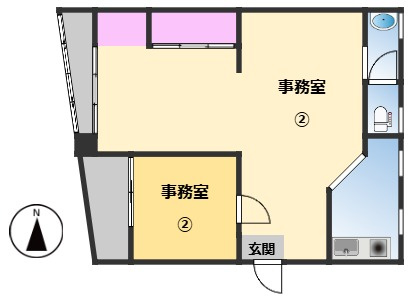 【間取り】 | アミューズマンションむさし1