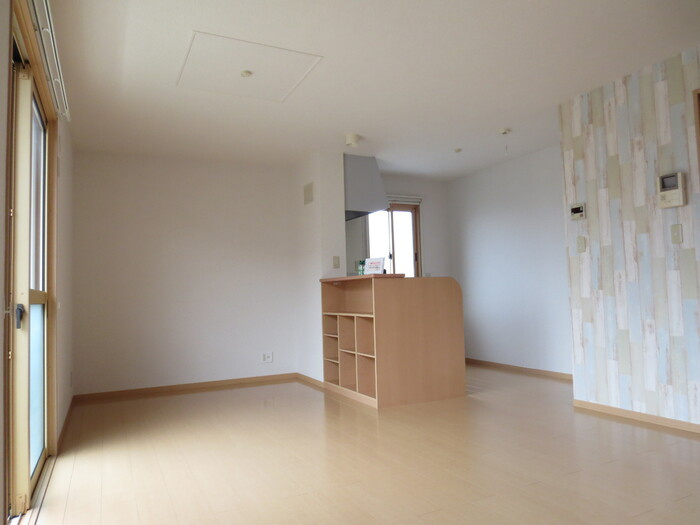 シャルマンわかば弐番館 B棟の居間・リビング|広いリビング★