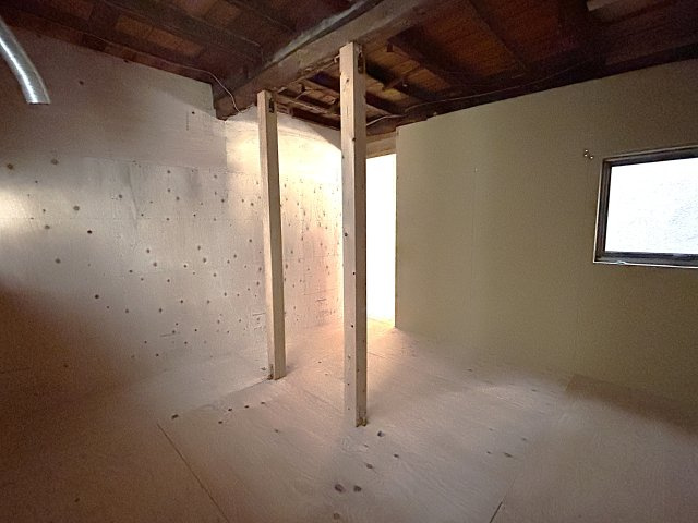 二条駅近く センスが光る空間であなたのお店をの洋室|1階奥の部屋　キッチンでも倉庫でも