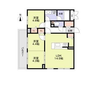 ブライトガーデンの間取り
