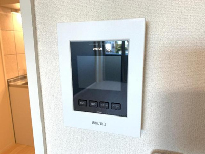 【内装】 | （仮称）小田原市扇町アパート新築工事 | カメラ付インターホン（イメージ）