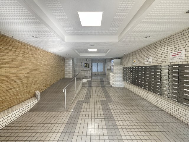 中葛西スカイハイツのエントランス