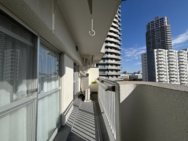 シティコープ豊洲のバルコニー