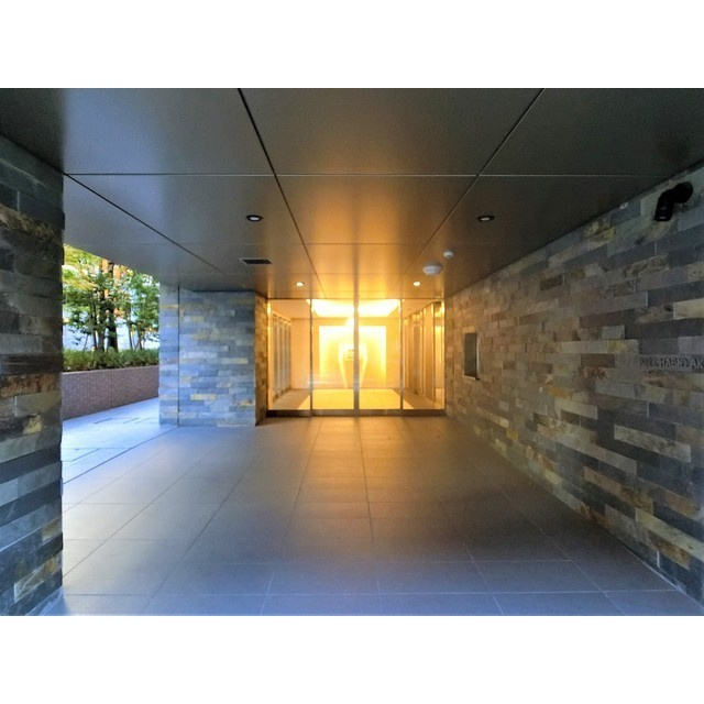 パークハビオ赤坂のエントランス|2019年12月撮影