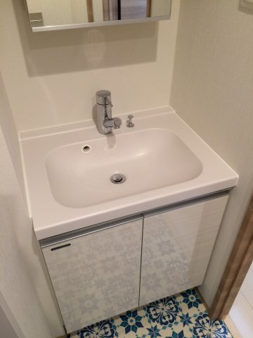 クレヴィスタ南千住の洗面所