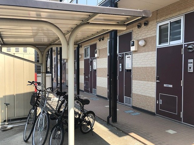 レオパレス城山のその他|駐輪場