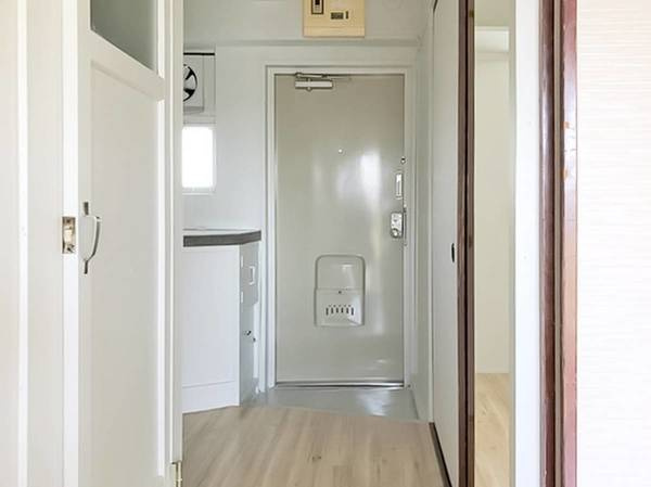 ビレッジハウス今福2号棟の玄関|ビレッジハウスの同一物件・同一タイプの間取りの写真です