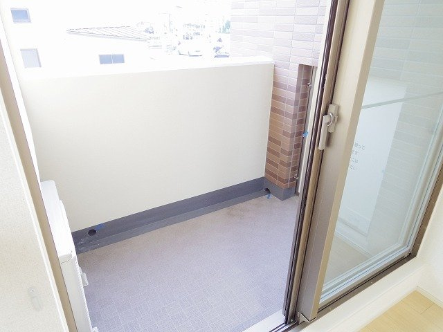 ランドセット川口のバルコニー