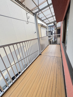 【バルコニー】 | 上土室5丁目アパート