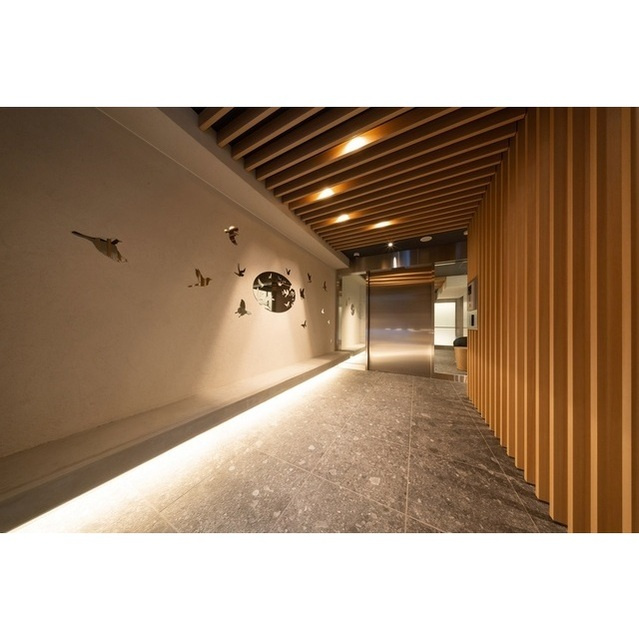 ルフォンプログレ四谷のエントランス|2023年11月撮影