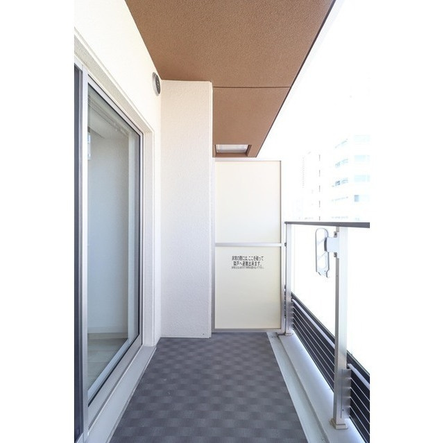 スプランディッド淀屋橋DUEのバルコニー