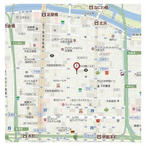 スプランディッド淀屋橋DUEのその他|マップ