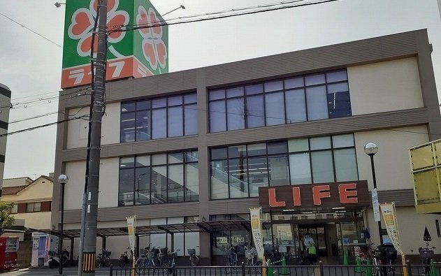 アルンドー・インディカの周辺|ライフ江口店まで350m