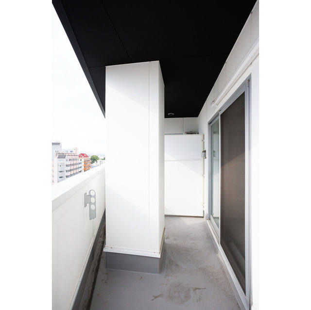 アウラ新大阪のバルコニー