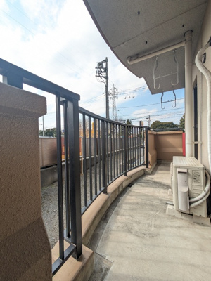 南西向きのバルコニー☆