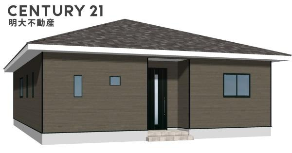 宮崎市島之内第１１－３号棟　新築戸建の外観