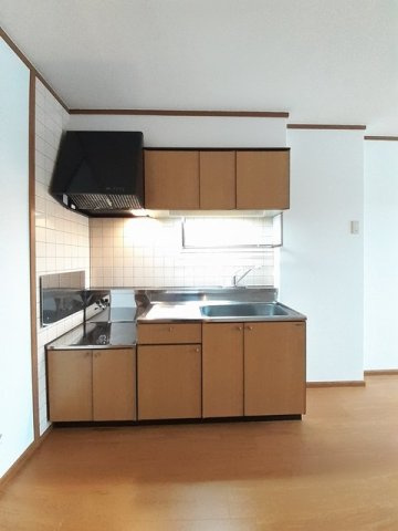 セトル二杉Ⅱ　Ｂ棟のキッチン|使いやすいキッチンです