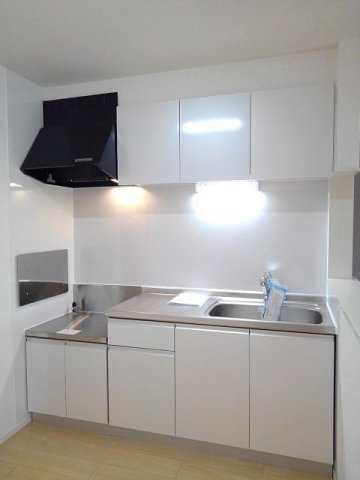 サニーⅣのキッチン|お料理しやすいキッチンです