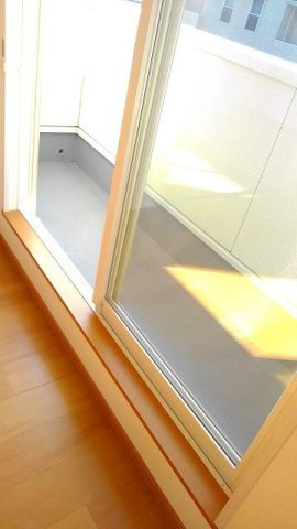 エンゼルパークⅢのバルコニー