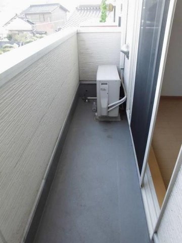 ヴィラ・アルカンシェルのバルコニー