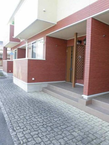 ヴィラ・アルカンシェルのエントランス