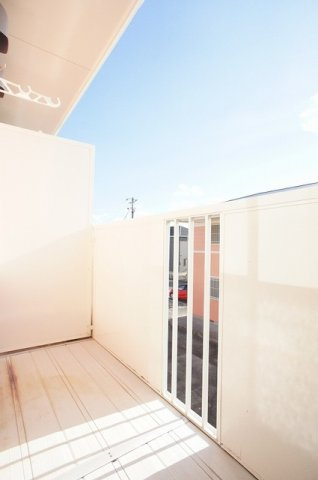 オリゾン　Ｅ　Ｂ棟のバルコニー