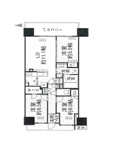 【間取り】 | クレヴィア住吉