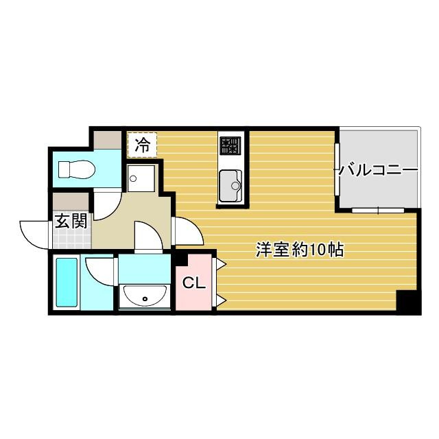 クレアールの間取り