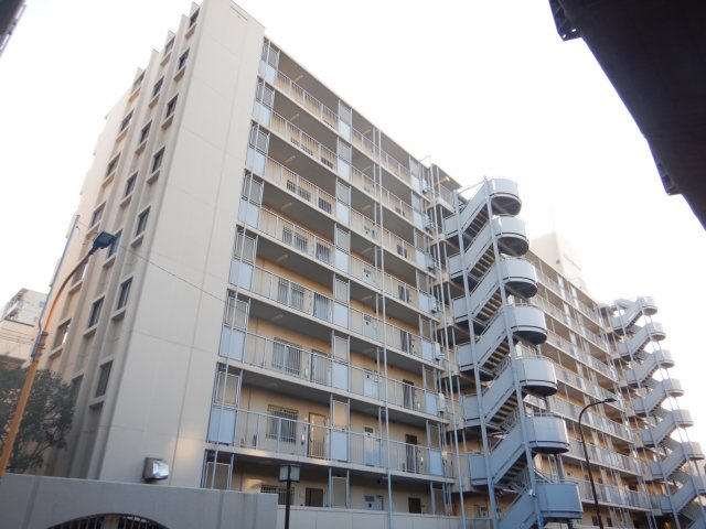 両国緑スカイハイツのエントランス