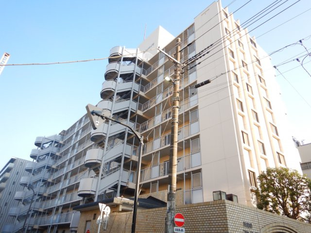 両国緑スカイハイツのエントランス