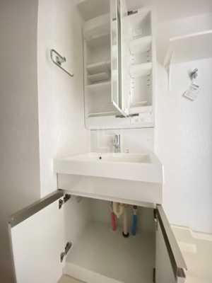 【洗面所】 | エグゼ難波南Ⅵ | エグゼ難波南Ⅳ　洗面台