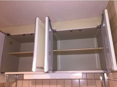 【収納】 | エスティア | キッチン上の収納です