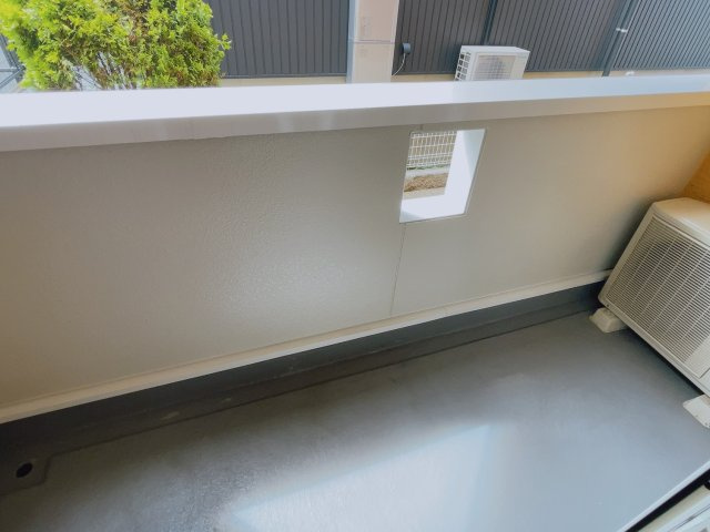 グランデヒサノBのバルコニー