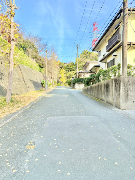 浜名区細江町中川の前面道路含む現地写真|前面道路の写真です。あまり車が通らないので、落ち着いた雰囲気ですよ♪
