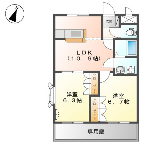 クレシア羽島Ａ棟