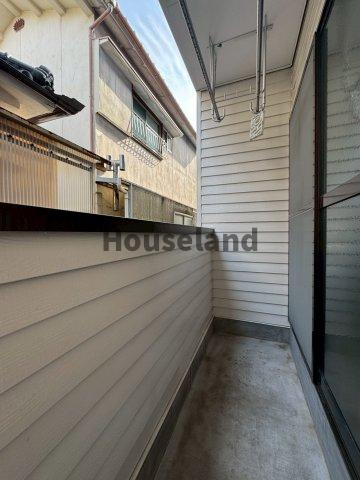 コモドありえのバルコニー