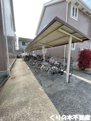 【その他共用部分】 | ロータス城ヶ上　Ａ | 駐輪場です