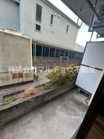 Hills朝日ヶ丘のバルコニー|お洗濯にも便利なバルコニー付き