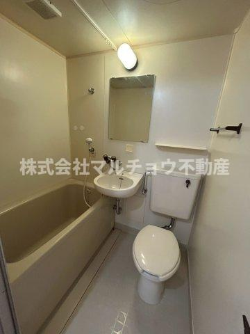 Hills朝日ヶ丘の浴室|コンパクトで使いやすいお風呂です