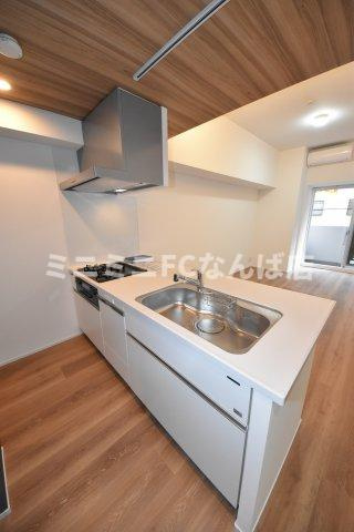 BANIX北堀江のキッチン