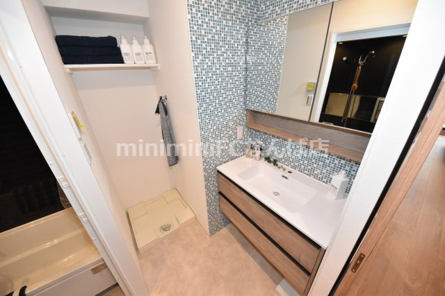 ブレイヴ新町の洗面所